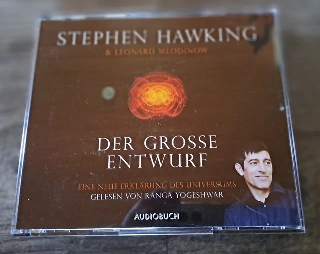 Hörbuch von Stephen Hawking "Der grosse Entwurf“ 5 CDs Ranga Yogeshvar