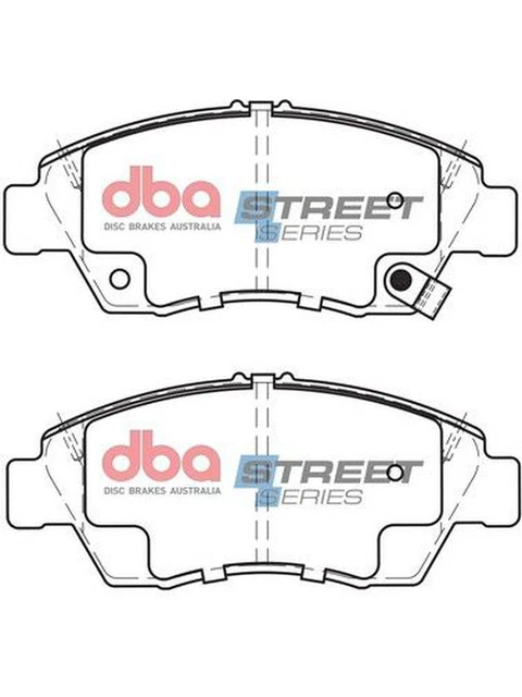 DBA Rear Street Series Brake Pads | Dodge Challenger V6 AWD (09-19) (DB2062SS)