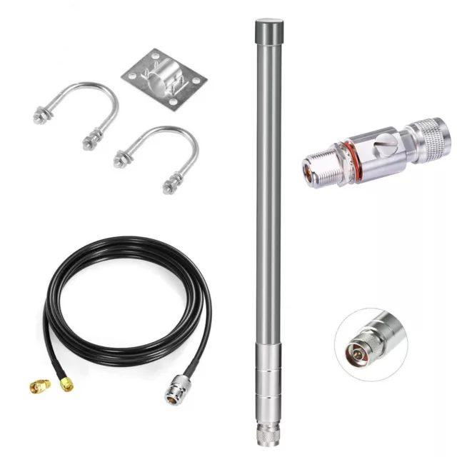 Fiberglass Antenna &Arrestor For Helium Miner Upgrade LoRa RAK,bobcat miner 300