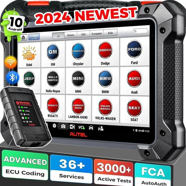 AUTEL MAXISYS MK908 II PK MS908S Elite OBD Diagnosegerät Program ECU ...