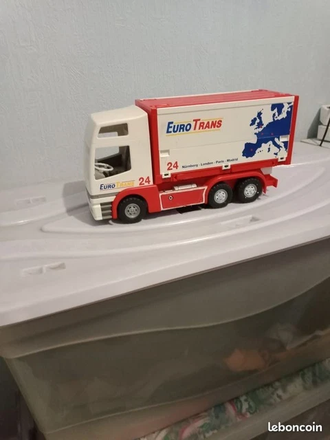 Playmobil 9370 Camion Transport De Marchandises - Occasion Complet ?
