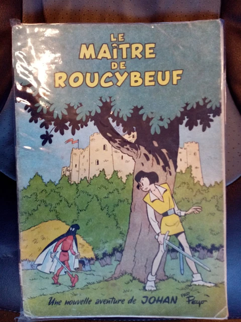 SUPERBE BD 1954 EO LE MAITRE DE ROUTEBEUF400€ AVT de JOHAN B/ETAT VR PHOTOS