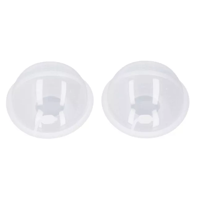 2Pcs Breastmilk Collector Shell Wearable Silicone Portable Breast Shell HEE