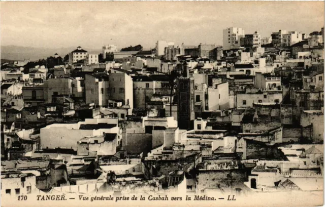 CPA AK MAROC TANGER Vue générale prise de la Casbah (796873)