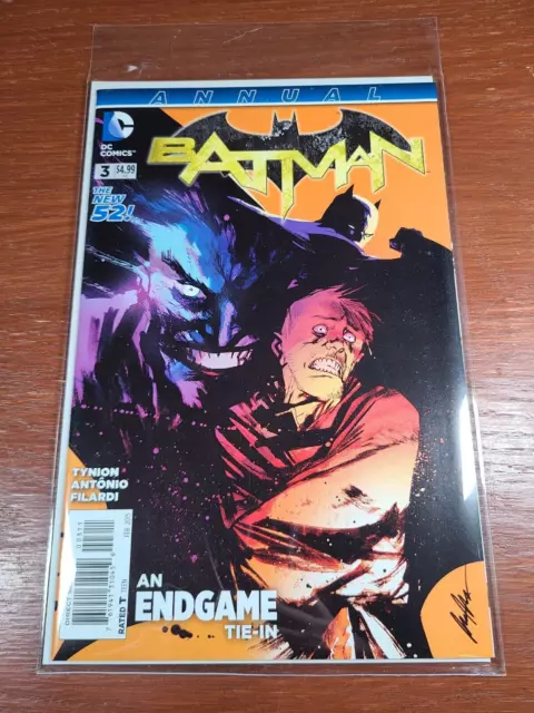 Batman Annual #3 (New 52 DC Comics 2015) 1st Print Direct Sales NM/ M End Game