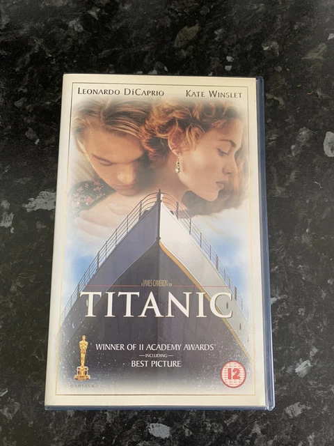 TITANIC LEONARDO DICAPRIO Kate Winslet Romance Tragedy (VHS/SUR, 1998 ...