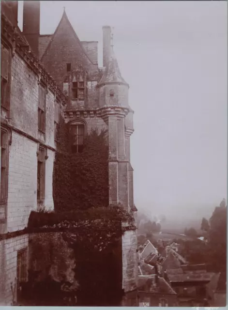 France, Chateaudun, Château de Chateaudun Vintage print, tirage d&#039;époque,