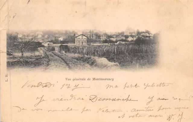 CPA-vue générale de Montmorency (126432)