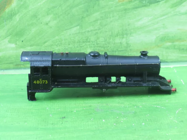 Hornby Dublo LT25 Class 8F Stanier loco body 48073 black livery