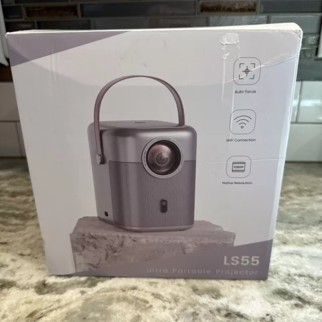 🍀LS55 Ultra Poratable Projector with WiFi and Bluetooth🍀