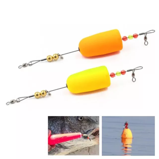 Nice Best Popping Cork Float Redfish Bobbers Wire Cork 2 Colors Cork Float