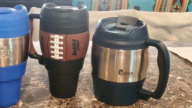 (4) Bubba Classic Insulated Desk Mug Travel Hot Cold 34oz & 52oz (Barely Used) 3