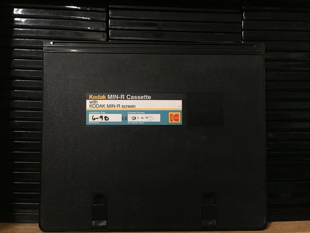 Kodak 24cm x 30cm Min-R Cassette, Kodak Min-R Screen