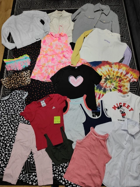 #823💜 Huge Bundle Of Girls Clothes 12-13years GEORGE NEXT NEW LOOK H&M F&F M&S