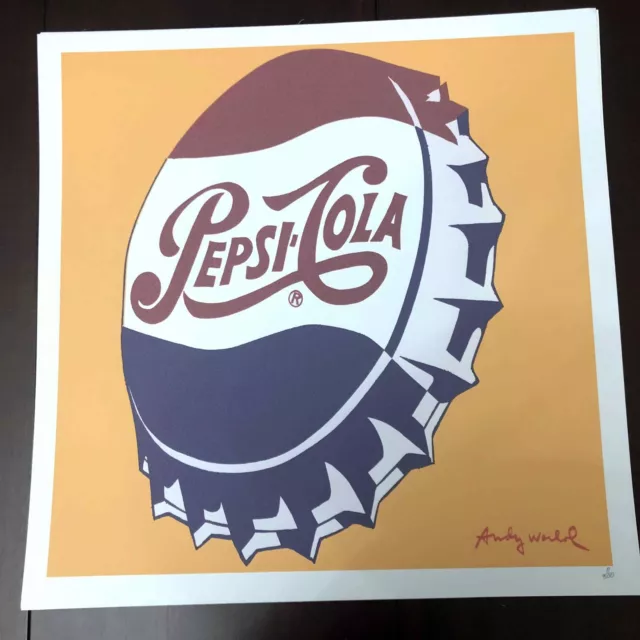 Andy Warhol Litografía CM 50x50 Nueva Edición Cámara Cmoa Nuevo Certificado
