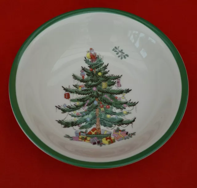 Spode ' Christmas Tree ' Dessert Bowl - Beautiful Condition!