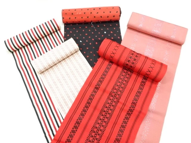 44571# Japanese Kimono / Bolt For  Nagoya Obi / Set Of 5