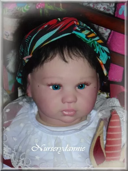 SUPERBE  reborn toddler "Amalya" creation nurserydannie