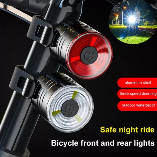 Phares de vélo Lampe à casque Projecteurs LED Lampe MTb pour bicyclettes