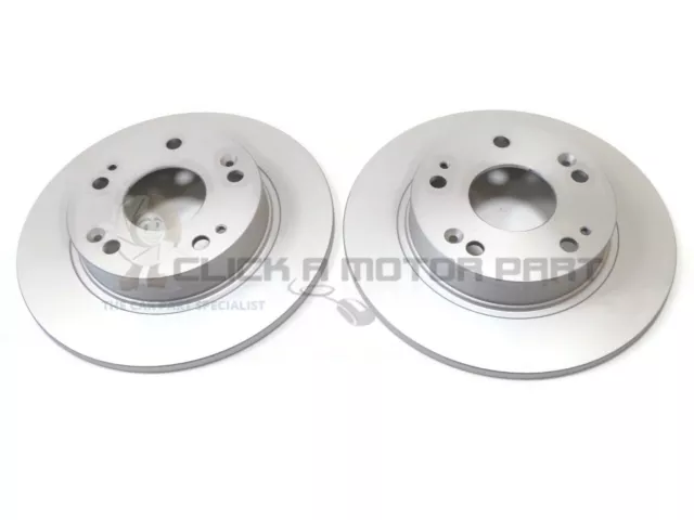 for HONDA CIVIC 2.0 TYPE R FN2 2007-2011 REAR 2 BRAKE DISCS PAIR BRAND NEW