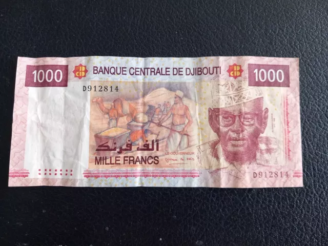 Billet Djibouti 1000 Francs 2005