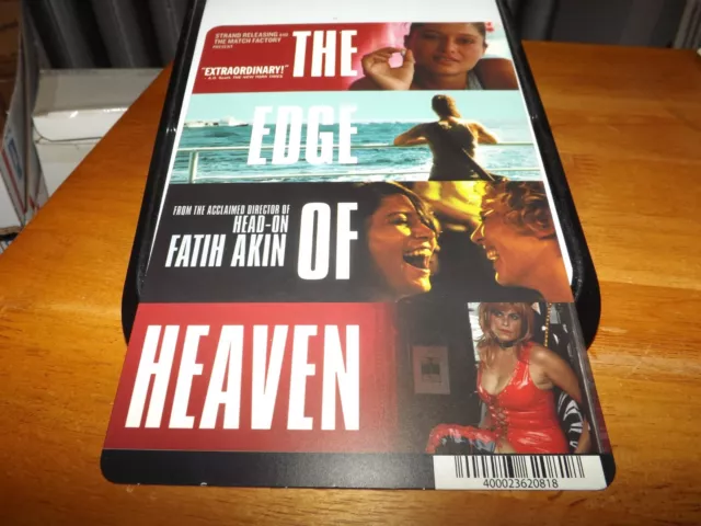 THE EDGE OF HEAVEN DISPLAY BACKER CARD (not a dvd) 5.5" X 8" NO MOVIE