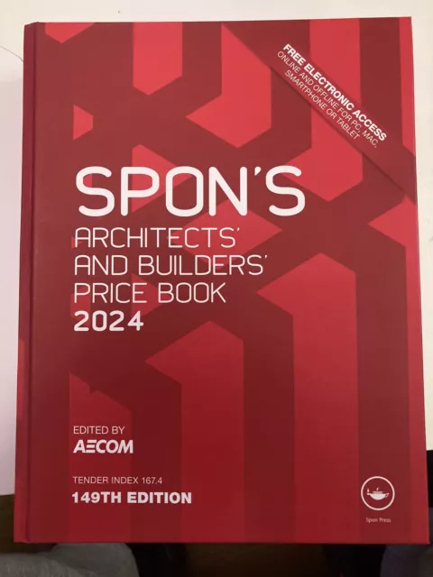 spons architects and builders price book 2024