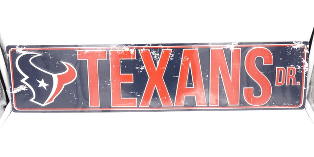 Handmade LED Illuminated Texas Shape Sign - Houston Astros, Texans, Rockets Mashup For Man Cave Or Fan Cave