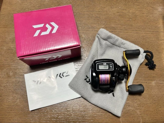 DAIWA LIGHT GAME Icv 150H Reel $210.83 - PicClick CA