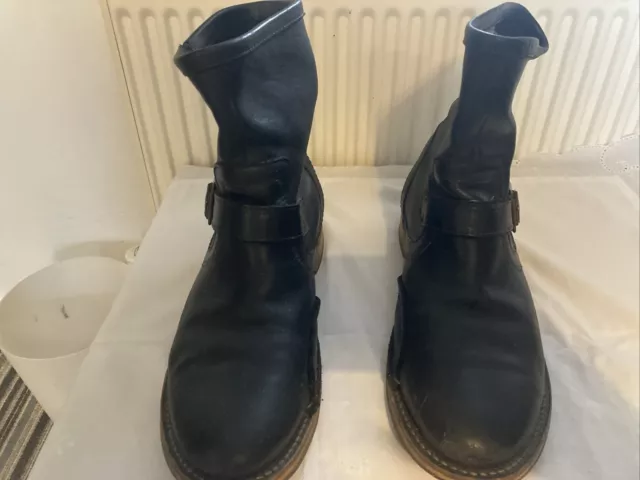 MEN’S CATERPILLAR FORMAL Leather Boots Size 9 £5.00 - PicClick UK
