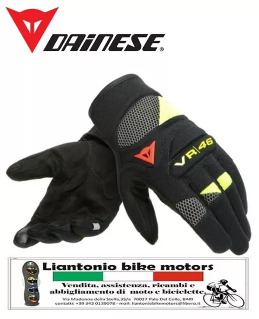 Dainese guanto moto CURB VR46 guanto comfort 100%