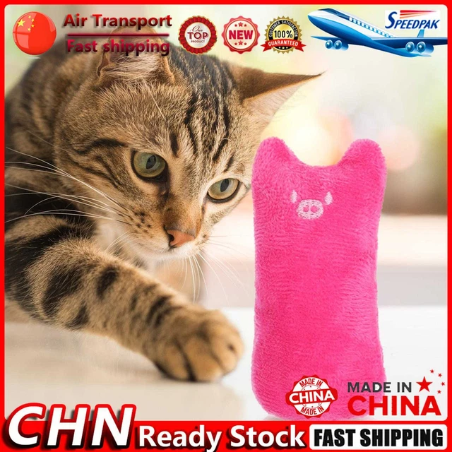 Cat Catnip Toys - Pet Supplies Kitten Plush Chew Toys for Cats (Pink) Fr