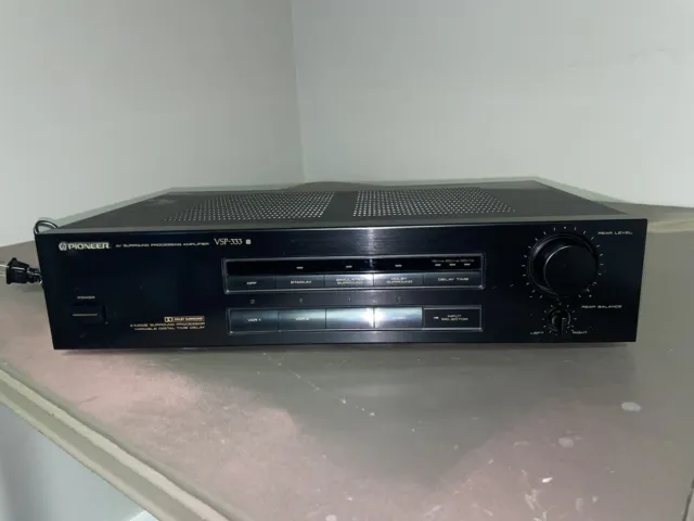 Pioneer AV Surround Processing Amplifier VSP-333 | Tested / Works