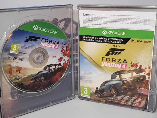 Jeu vidéo Microsoft Xbox One Forza Horizon 4 Steelbook complet occasion 2