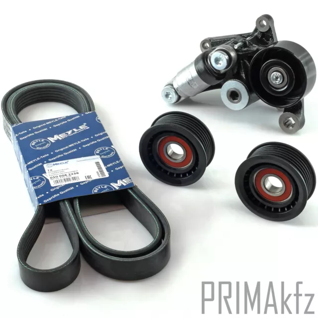 Meyle Courroie Trapézoïdiale + Febi Tendeur de + Rouleaux pour Mercedes W211