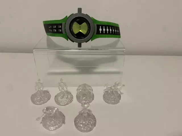 Rare Ben 10 Ultimate Omnitrix Galaxilux Watch And Crystals