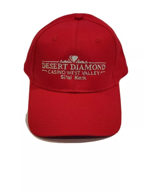 Desert Diamond Casino West Valley Embroidered Adjustable Ball Cap  Hook & Loop