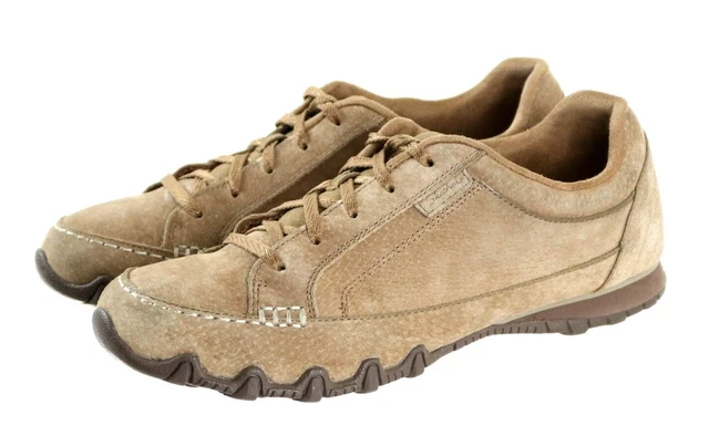 Skechers Relaxed Fit Air Cooled Women's Sneakers Shoes Size 8.5 Suede Brown