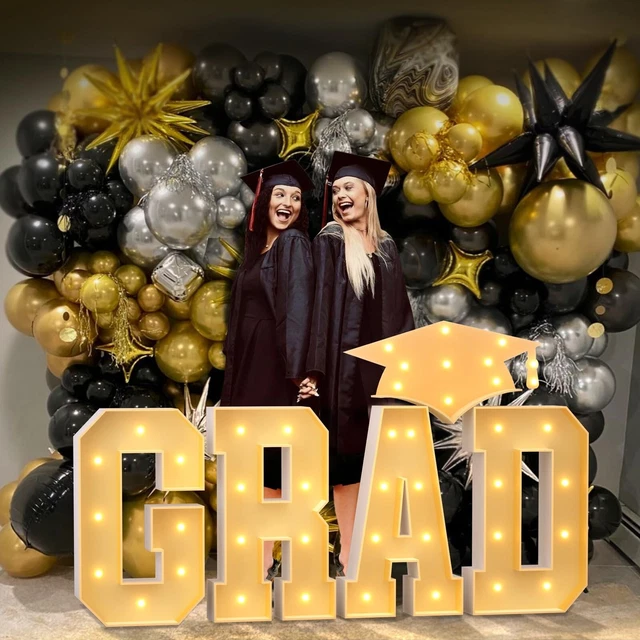 2024 GRADUATION DECORATIONS, 2.3FT LED Marquee Letter Lights Sign