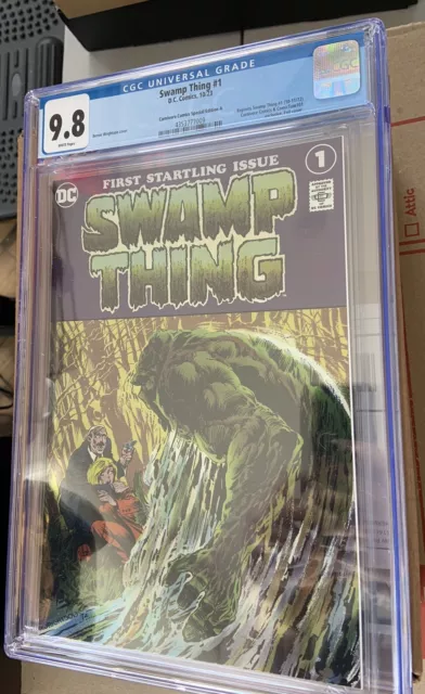 Swamp Thing #1 Foil - CGC 9.8 - DC Comics (First Appearance of Matt Cable)