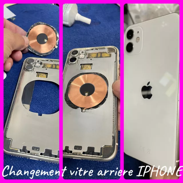 ② Réparation vitre arrière iPhone 12 Pro Max pas cher — Téléphonie mobile