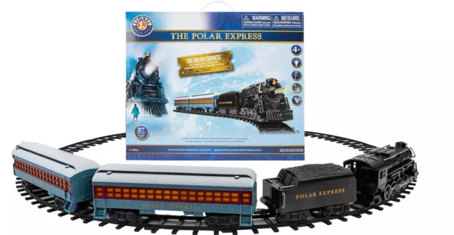 Lionel The Polar Express Ready To Play 37 Piece Train Set 711803 Battery Powered