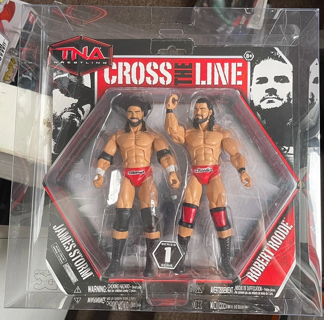 TNA WRESTLING ACTION Figure Beer Money Inc. James Storm Robert