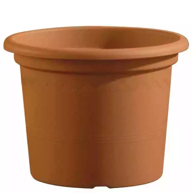 Cubo Geo Ø40cm Terracota Macetas Maceta Terraza Flores Jardín Buena Nuevo