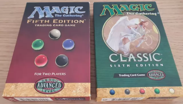 Magic The Gathering Fifth Edition + Classic Sixth Edition Decks Englisch