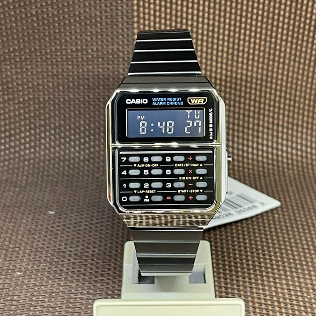 RELOJ CALCULADORA CALCULATOR Watch Casio Ca-53W Retro Style Mecanismo 437  £17.97 - PicClick UK