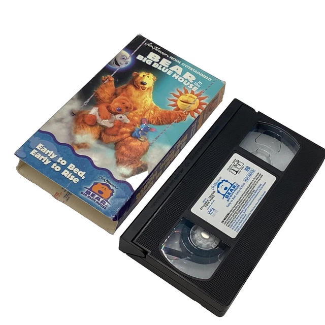 BEAR IN THE Big Blue House Early to Bed Early to Rise VHS 2000 Jim ...