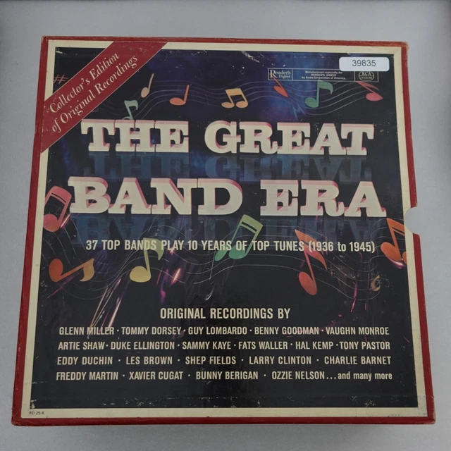 VARIOUS ARTISTS THE Great Band Era Boxset Compilation LP Vinyl Record