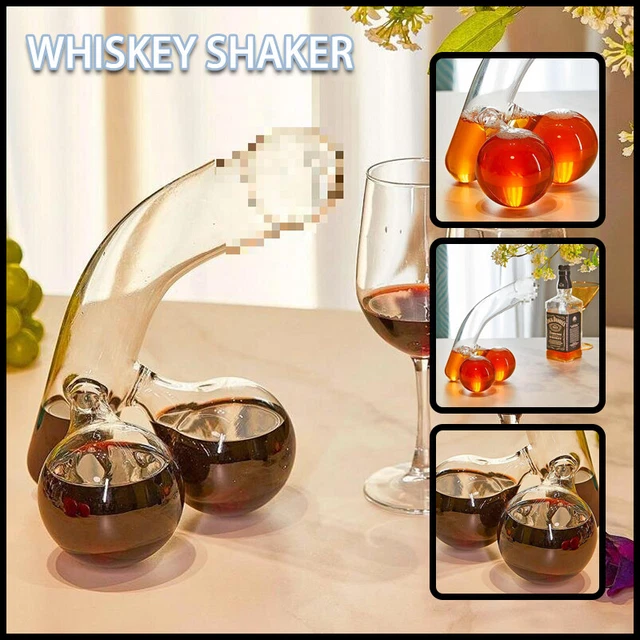 Novedad Decantador de Vaso de Whisky Decantador para Vino Escocés Vajilla Divertida Regalo