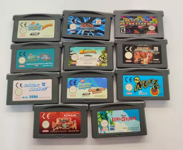 Nintendo Gameboy Advance Spielesammlung Konvolut Classics 11 Spiele